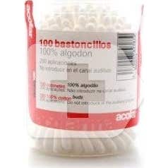 Acofar Bastoncillos de Oídos 100 uds