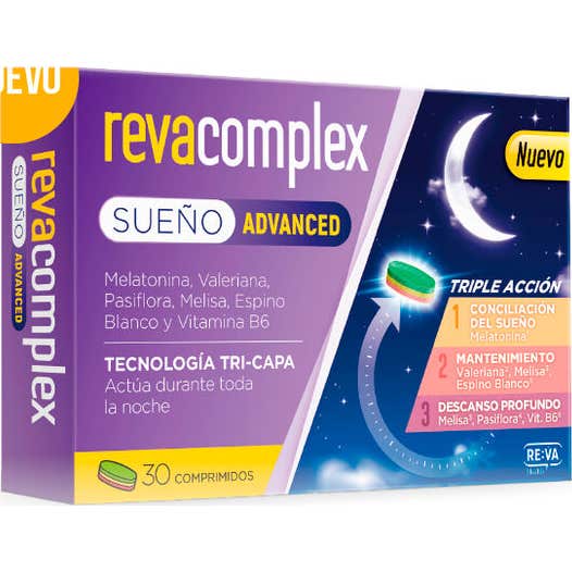 Revacomplex Sueño Advanced 30 Comprimidos 30 Ct - Imagen 2