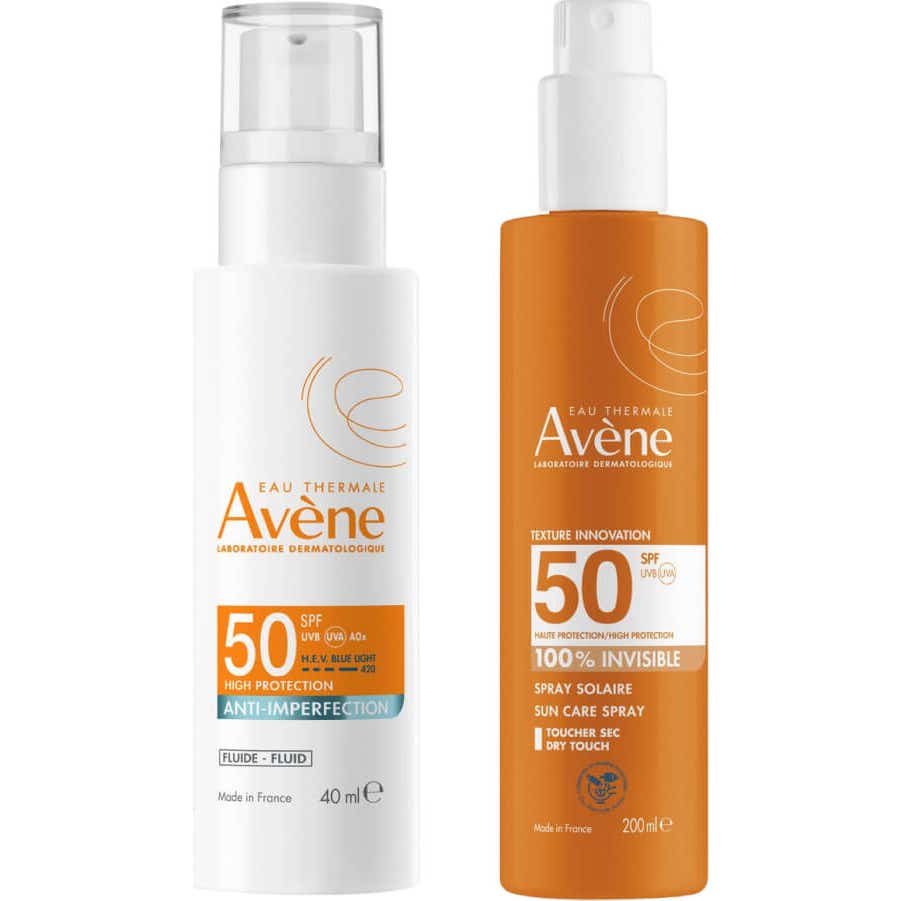 Avène Pack Expert Antiimperfecciones SPF50 40ml + Spray Invisible SPF50 200ml