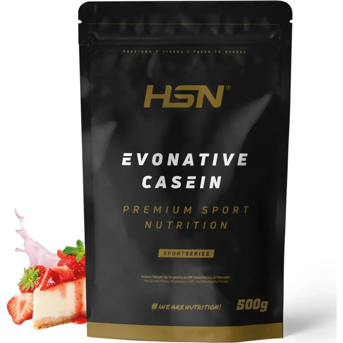 HSN Evonative Casein Lacprodan® Micelpure™ Tarta de Queso y Fresa 500g