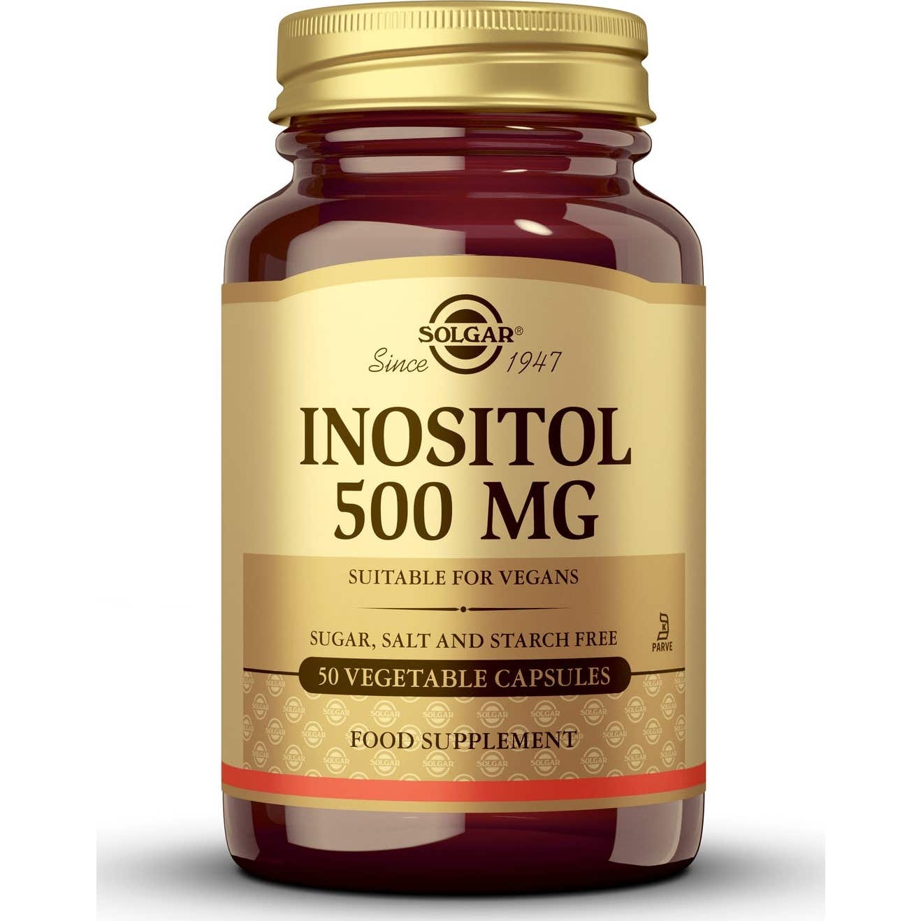 Solgar Inositol 500 Mg 50 Vcaps - Imagen 2