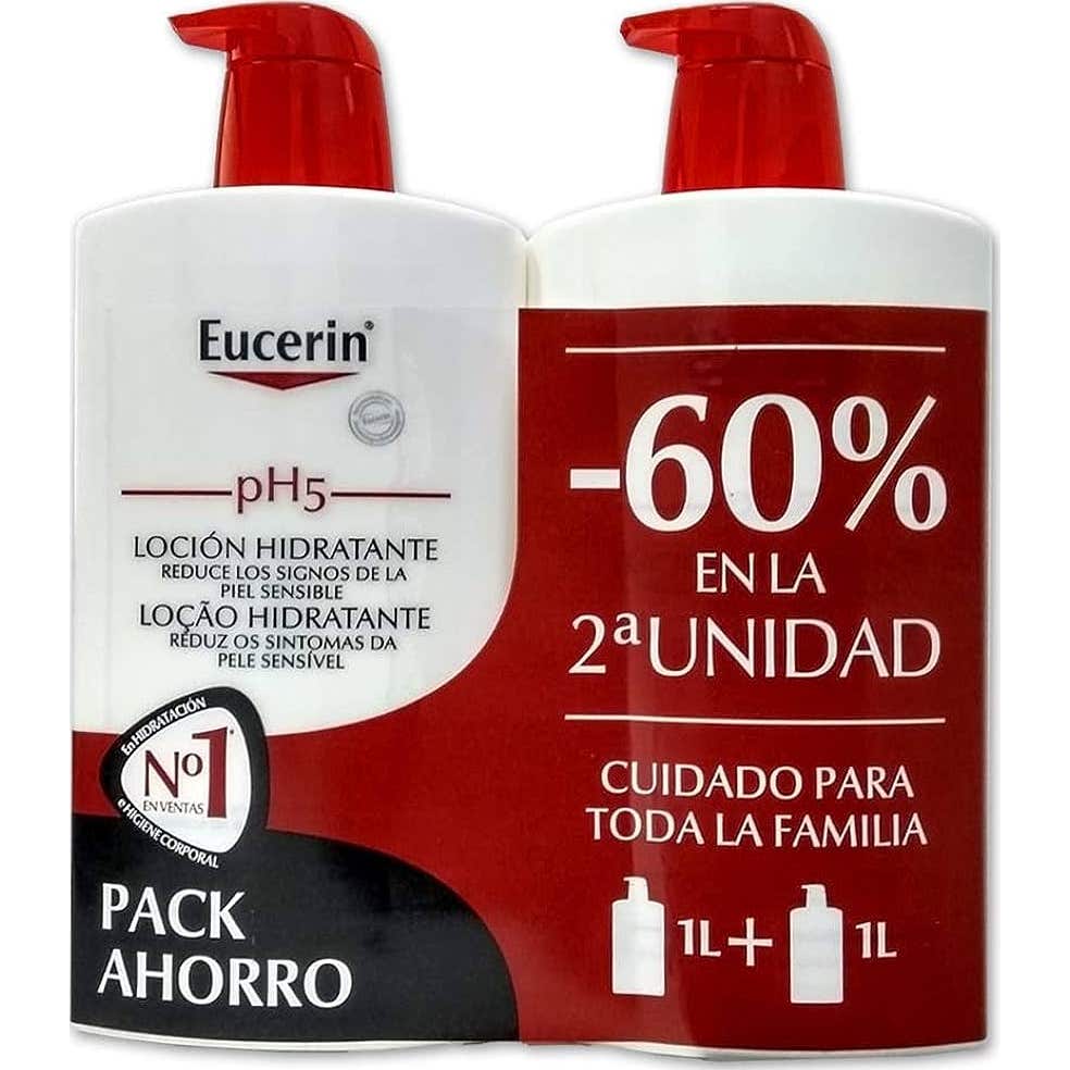 Eucerin® pH5 Skin-Protection Pack de Loción 2 Unidades x 1L
