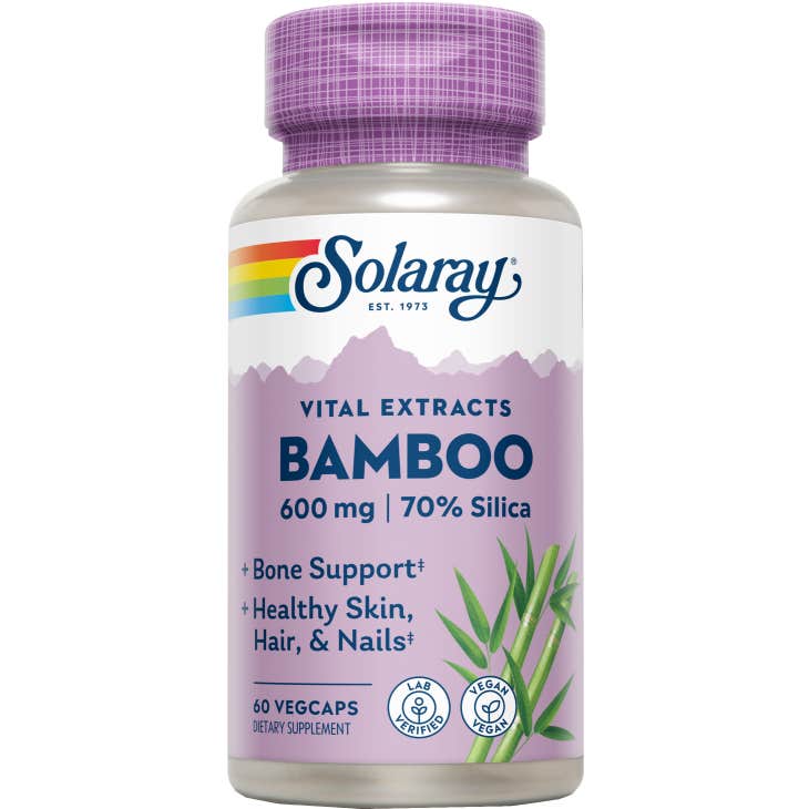 Solaray bamboo 300 mg 60 caps