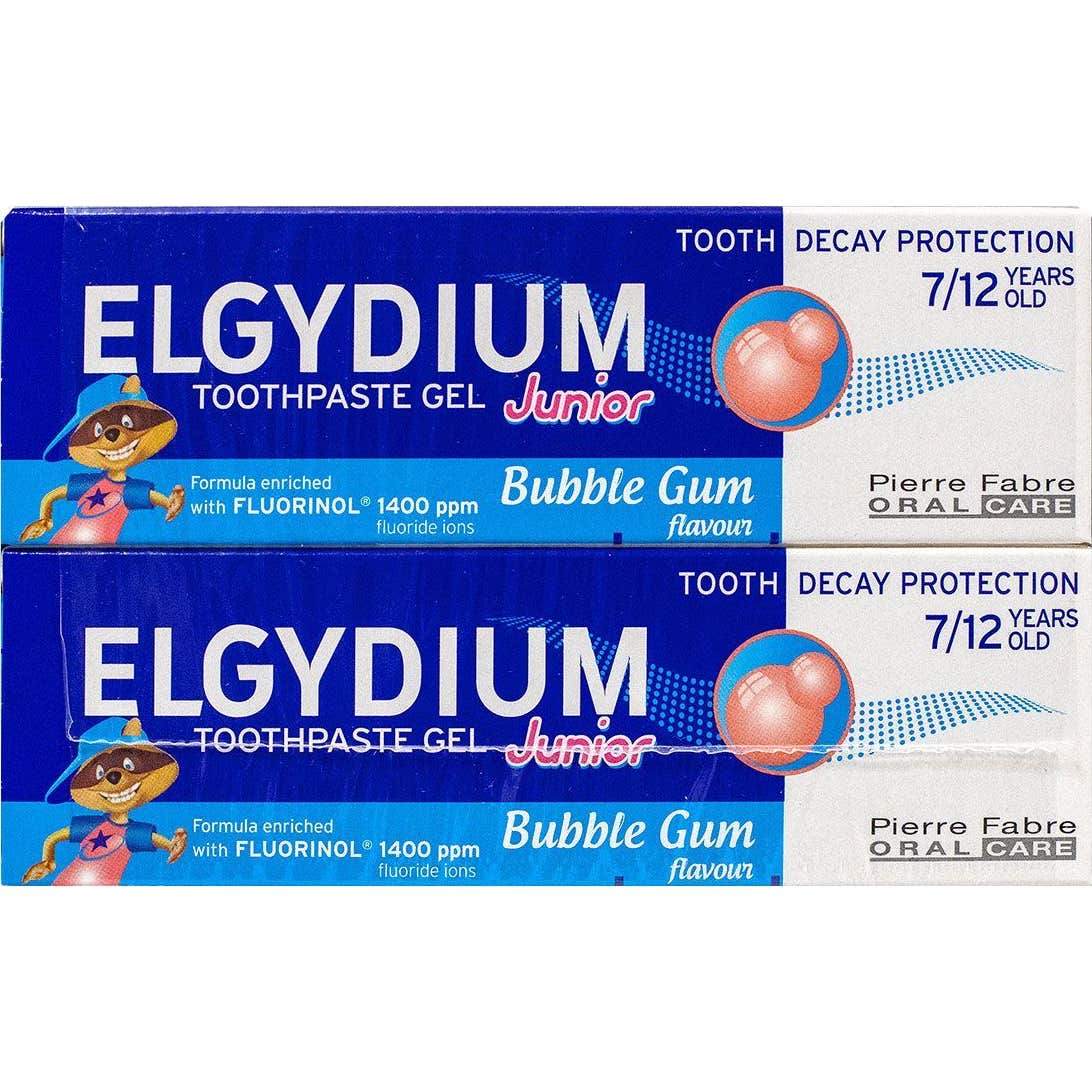 Elgydium Junior Gel Dentífrico Bubble Gum 2x50ml