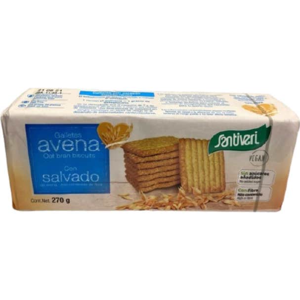Santiveri Galletas Salvado de Avena 270g