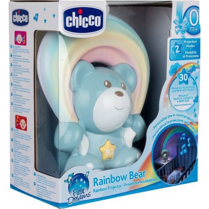 Chicco First Dreams Blue Rainbow Bear 1 ud