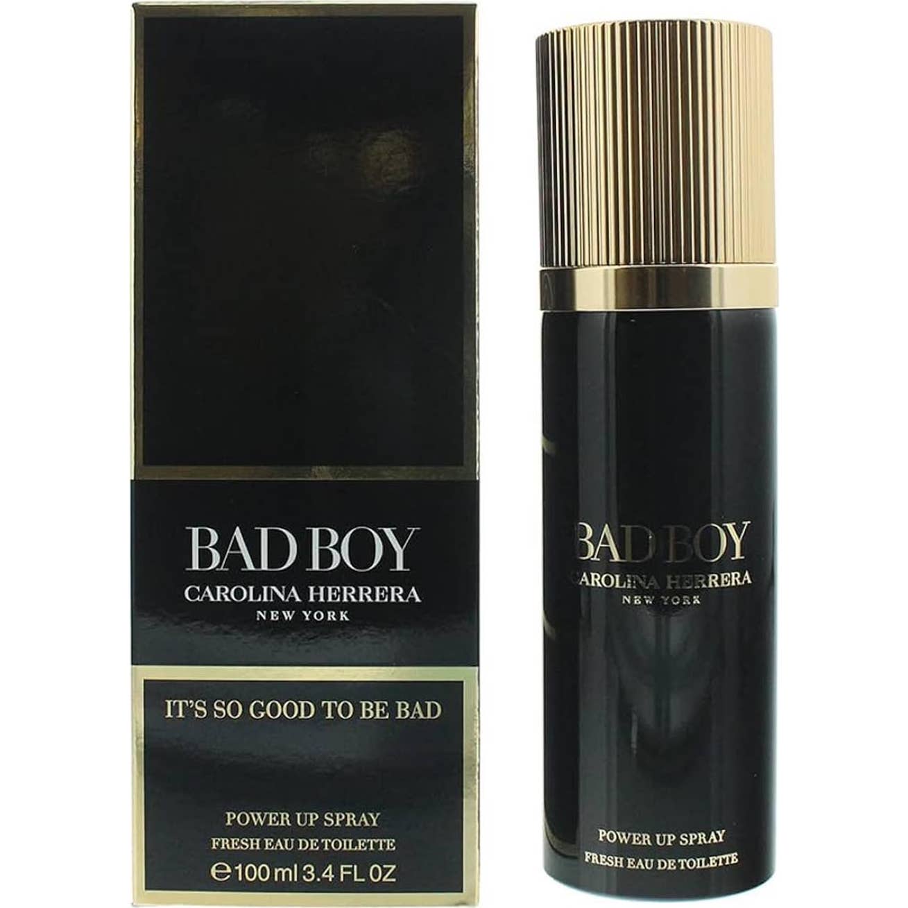 Carolina Herrera Bad Boy Power Up Spray Fresh Edt 100ml