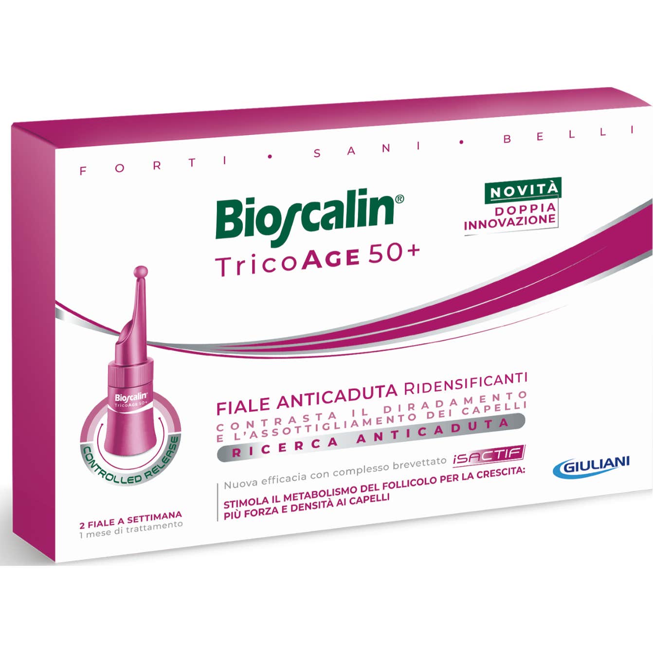 Bioscalin TricoAge50+ Redensificantes 8 Ampollas