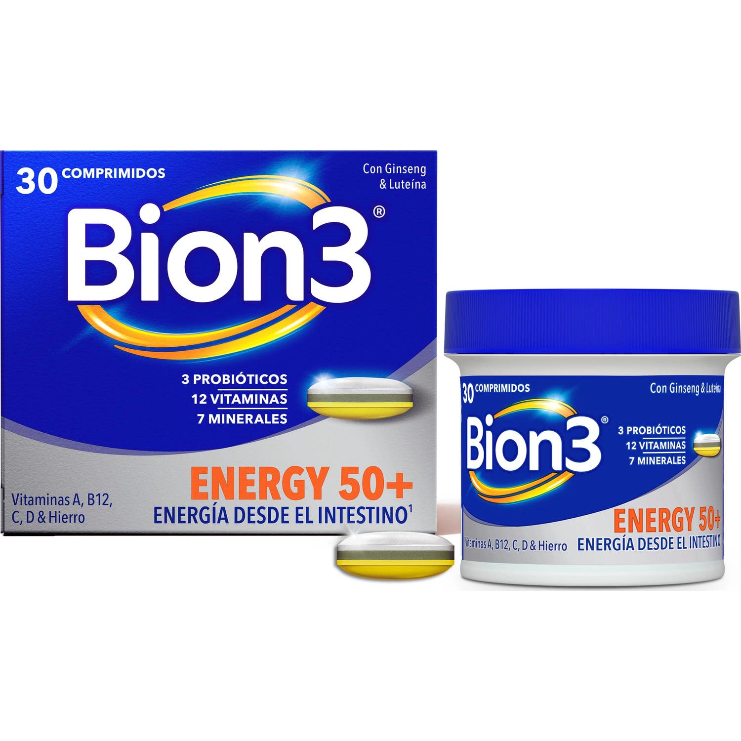 Bion 3 Energy 50+ 30comp
