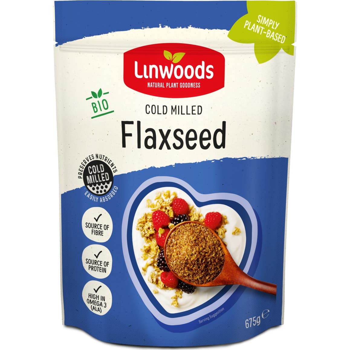 Linwoods Semillas Lino Molido Bio 675g