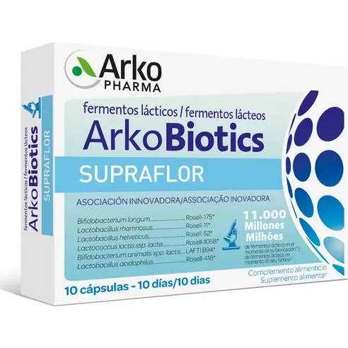 Arkopharma Arkobiotics Supraflor Adultos 10caps