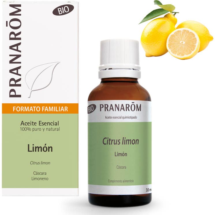 Pranarôm Aceite Esencial de Limón BIO Formato Familiar 30 ml