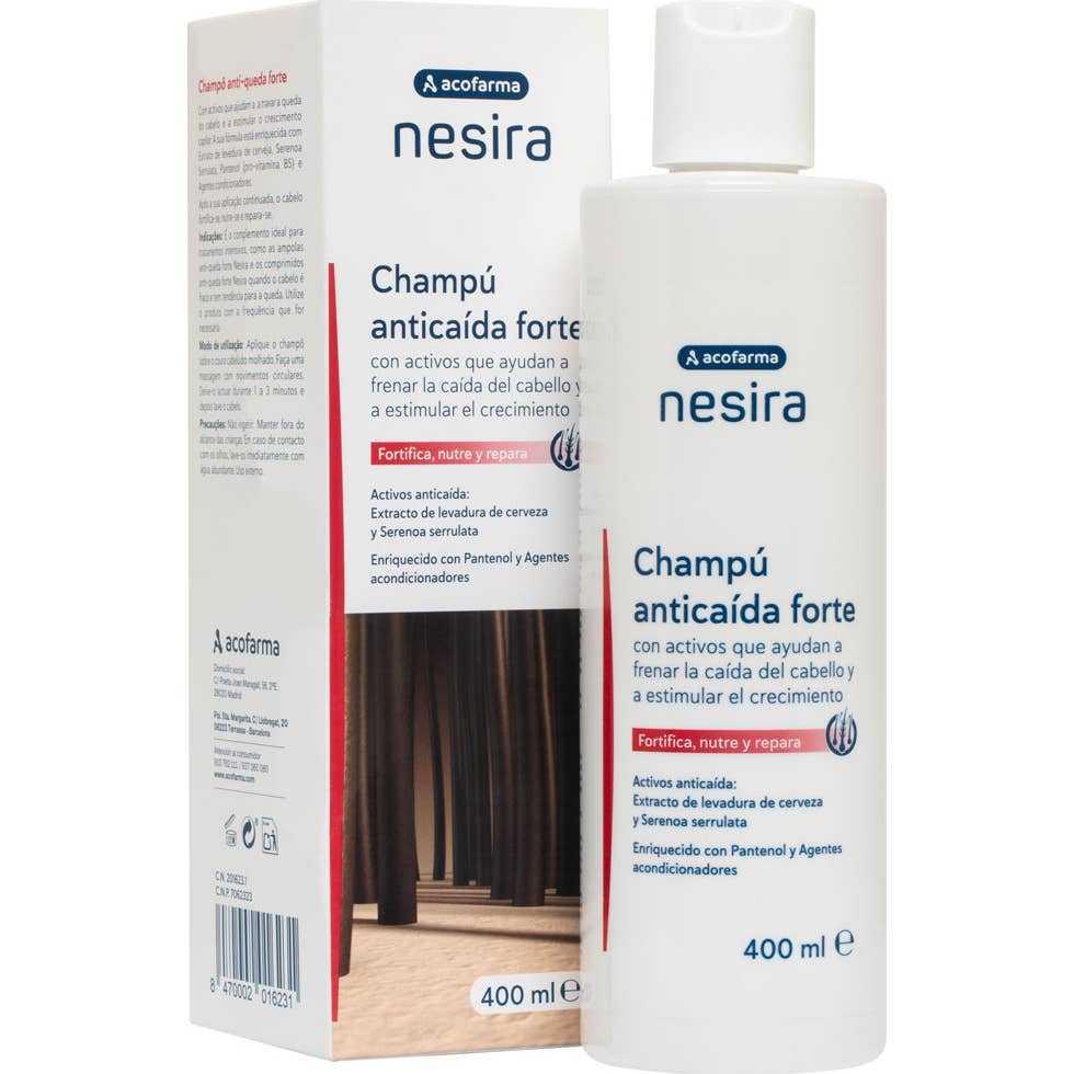 Acofar Nesira Champú Anticaída Forte 400ml