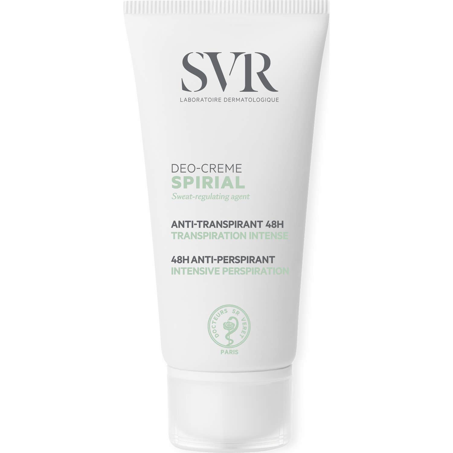 SVR Spirial Deo-Crème Desodorante Antitranspirante Intenso 48H 50ml