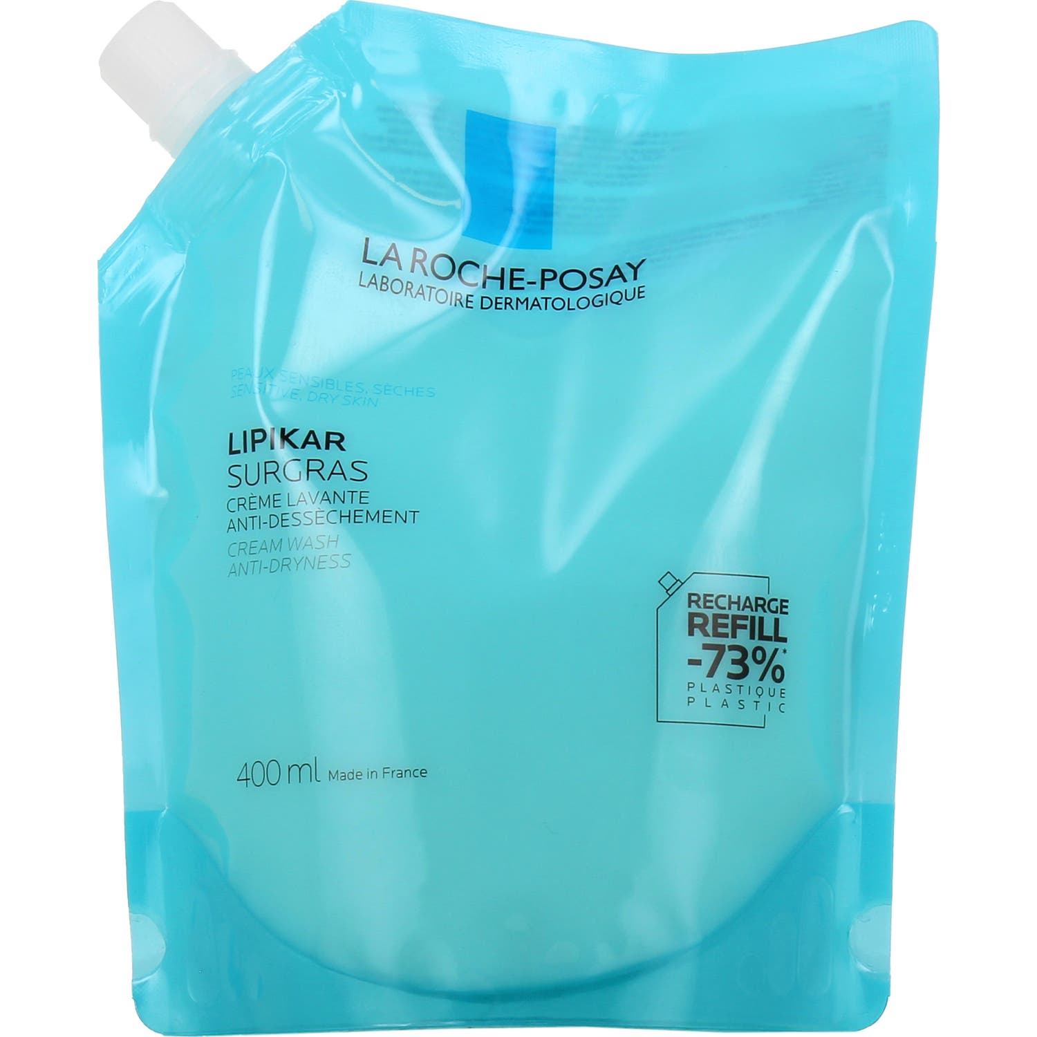 La Roche-Posay Lipikar Surgras Crema Limpiadora Recarga 400 ml