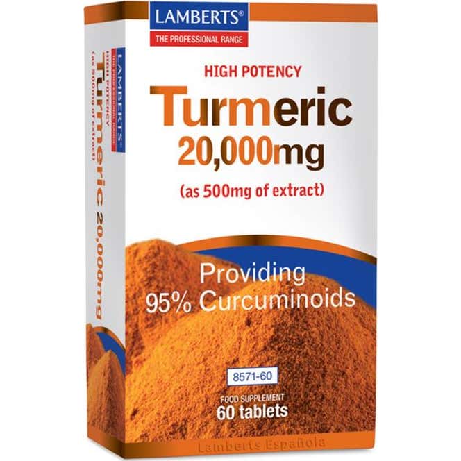 Lamberts Cúrcuma 20.000 Mg 60 1Tabs