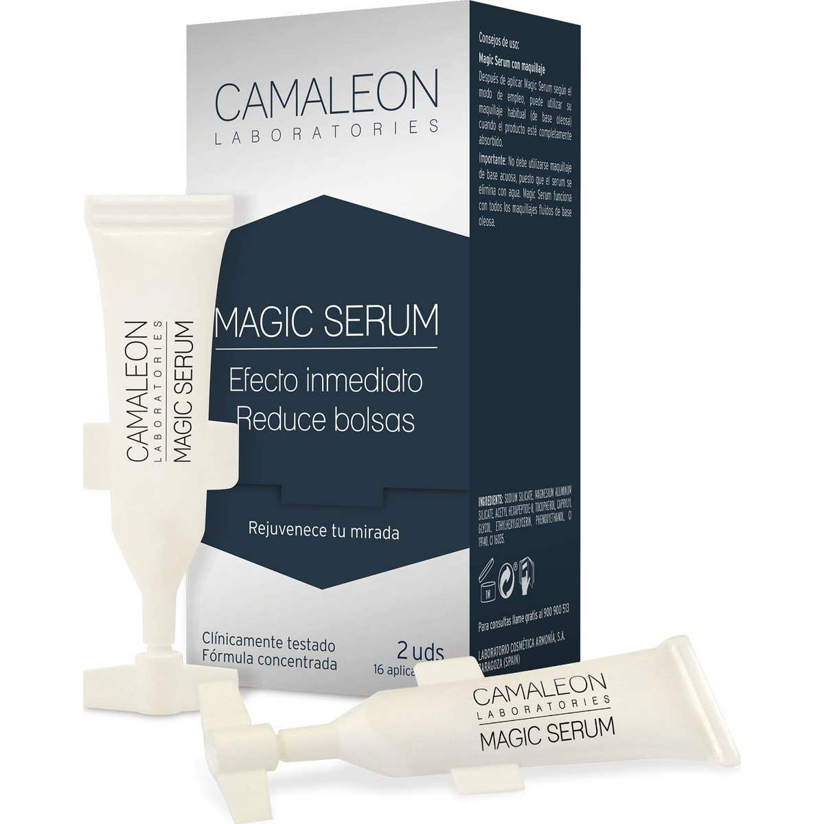Camaleon Magic Sérum Bolsas y Ojos Neutro 2x2ml