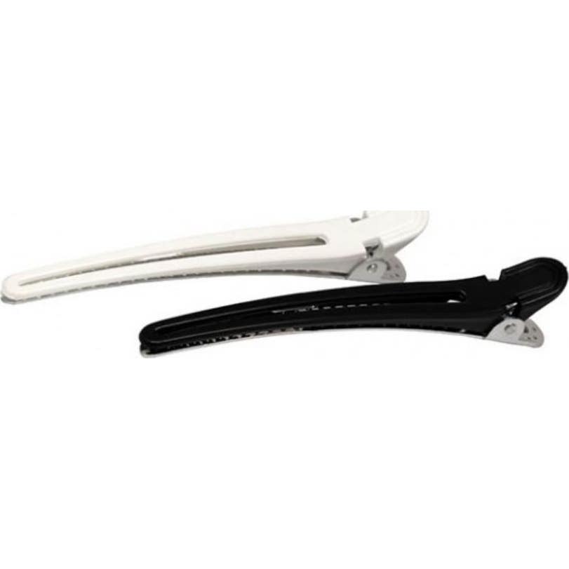 Bifull Pinza Pato Aluminio Blanco-Negro 12 uds