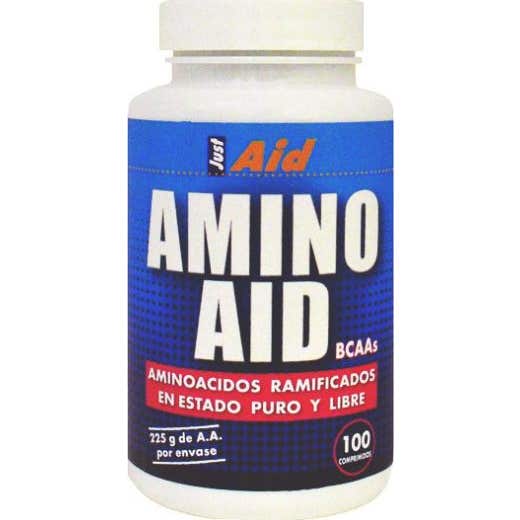 Just Aid Amino Aid BCAA Aminoácidos Ramificados 300 comp