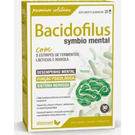 Dietmed 3 X Bacidofilus Symbio Mental 30 Cápsulas - Imagen 3
