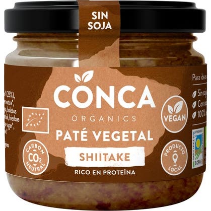 Conca Organics Pate Shitake Vegetal Eco Vegan 110 g