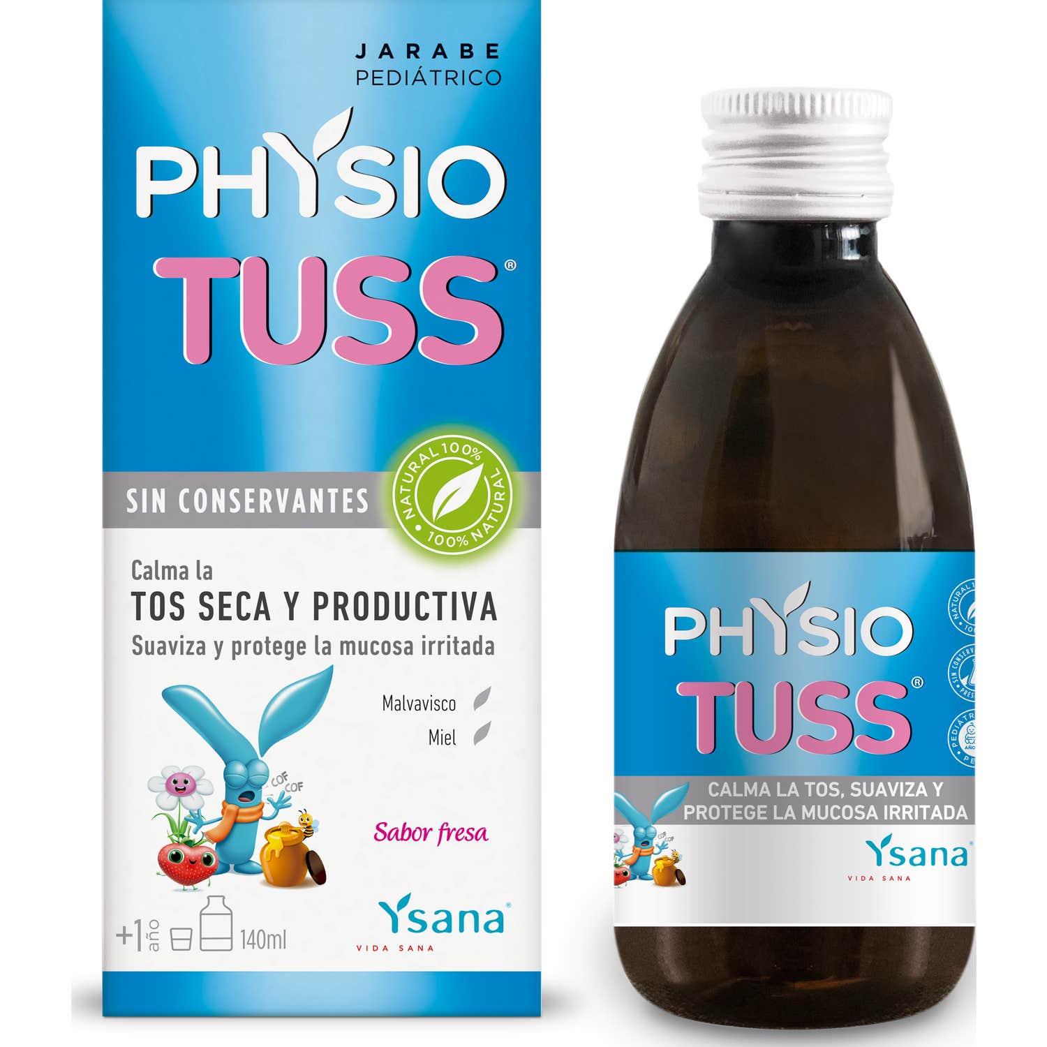 Ysana Physio Jarabe Pediátrico Tuss 140ml