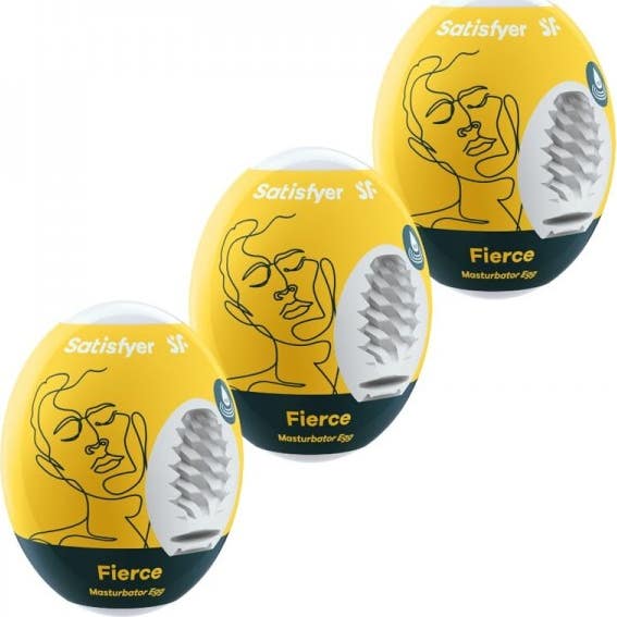 Satisfyer Fierce Huevo Masturbador 3 uds