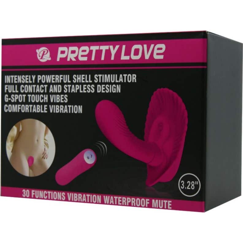 Pretty Love Concha Estimuladora Control Remoto 1ud