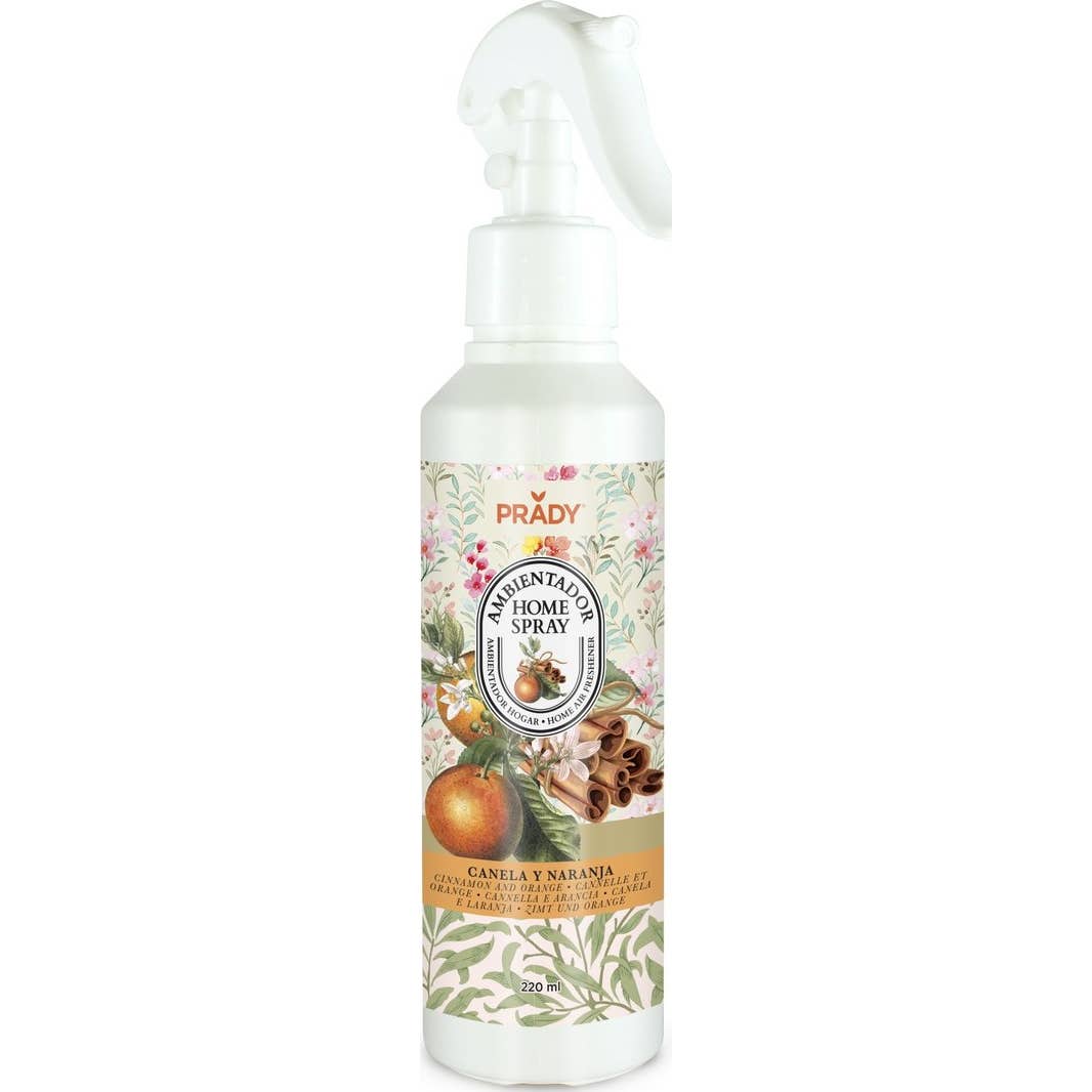 Prady Ambientador Home Spray Canela y Naranja 220 ml