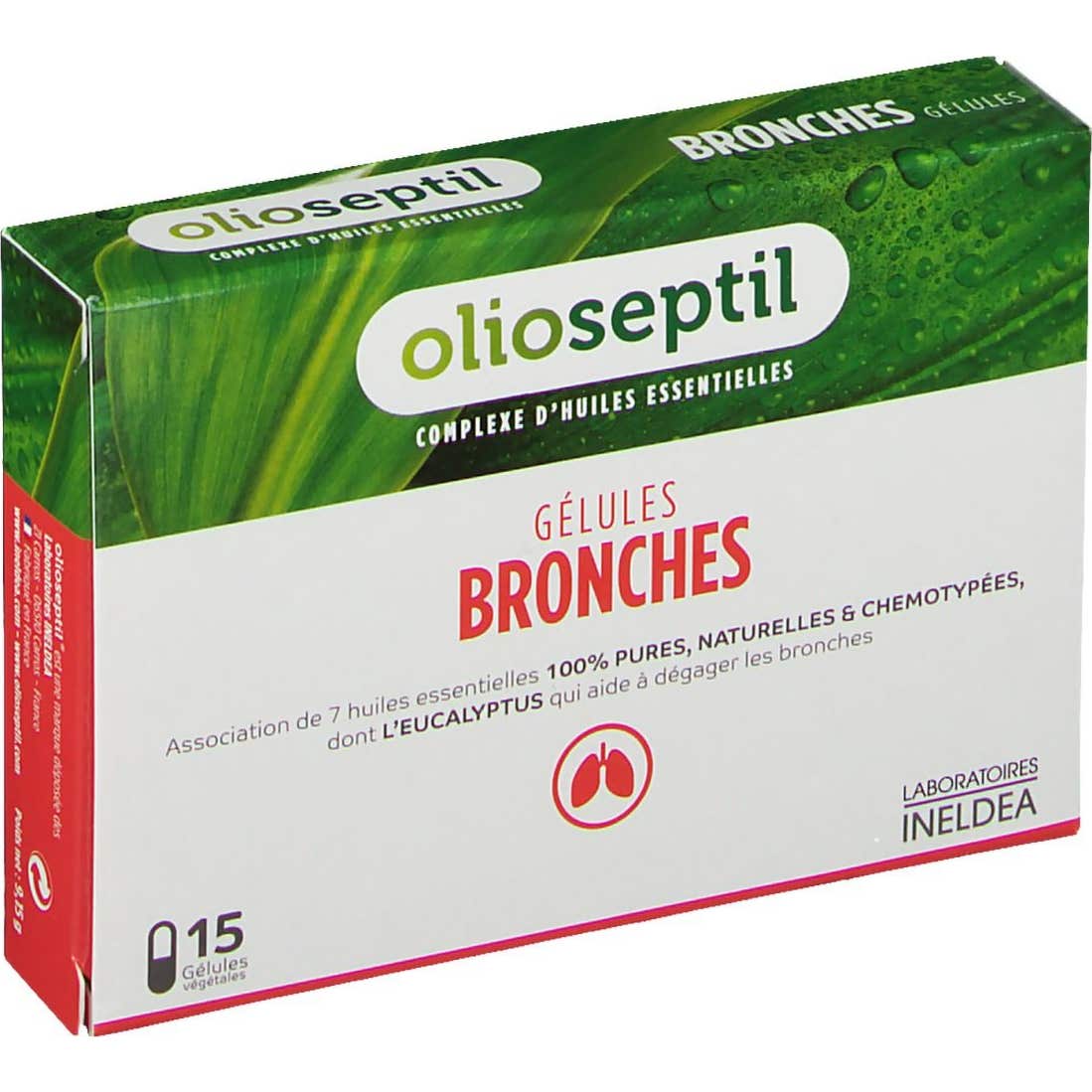 Olioseptil Bronches 15 Cápsulas