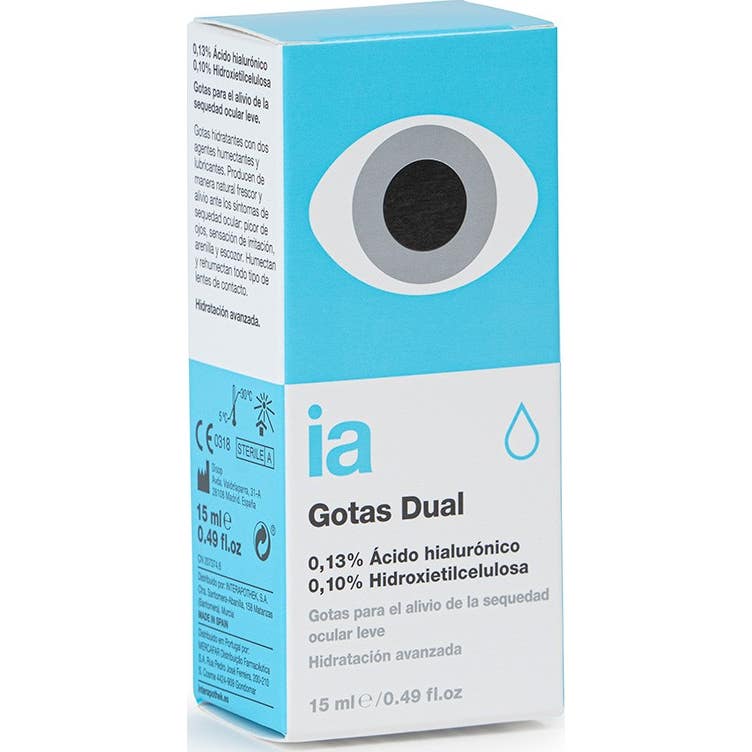 Interapothek Gotas Oftalmicas Doble Humectación 15ml