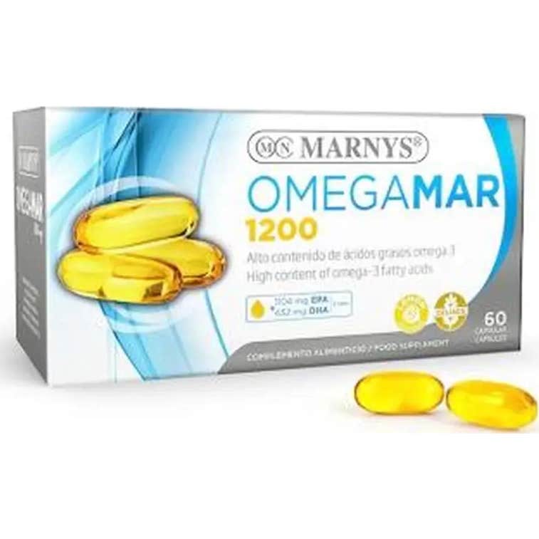 Marnys® 3 X Omegamar 1200 60 Cápsulas - Imagen 2