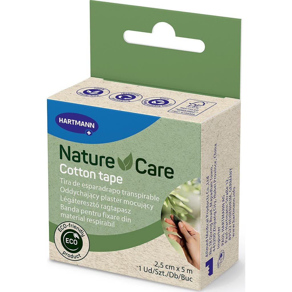 Hartmann Nature Care Esparadrapo 100% algodón 5m X 2,5mm