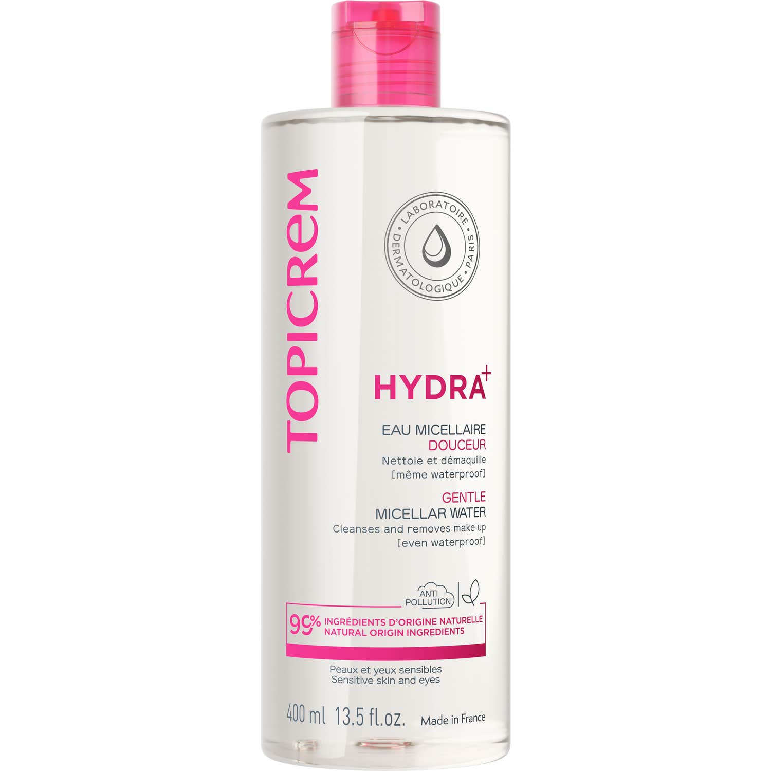 Topicrem HYDRA+ Agua Micelar Suave Agua Micelar Suave 400ml