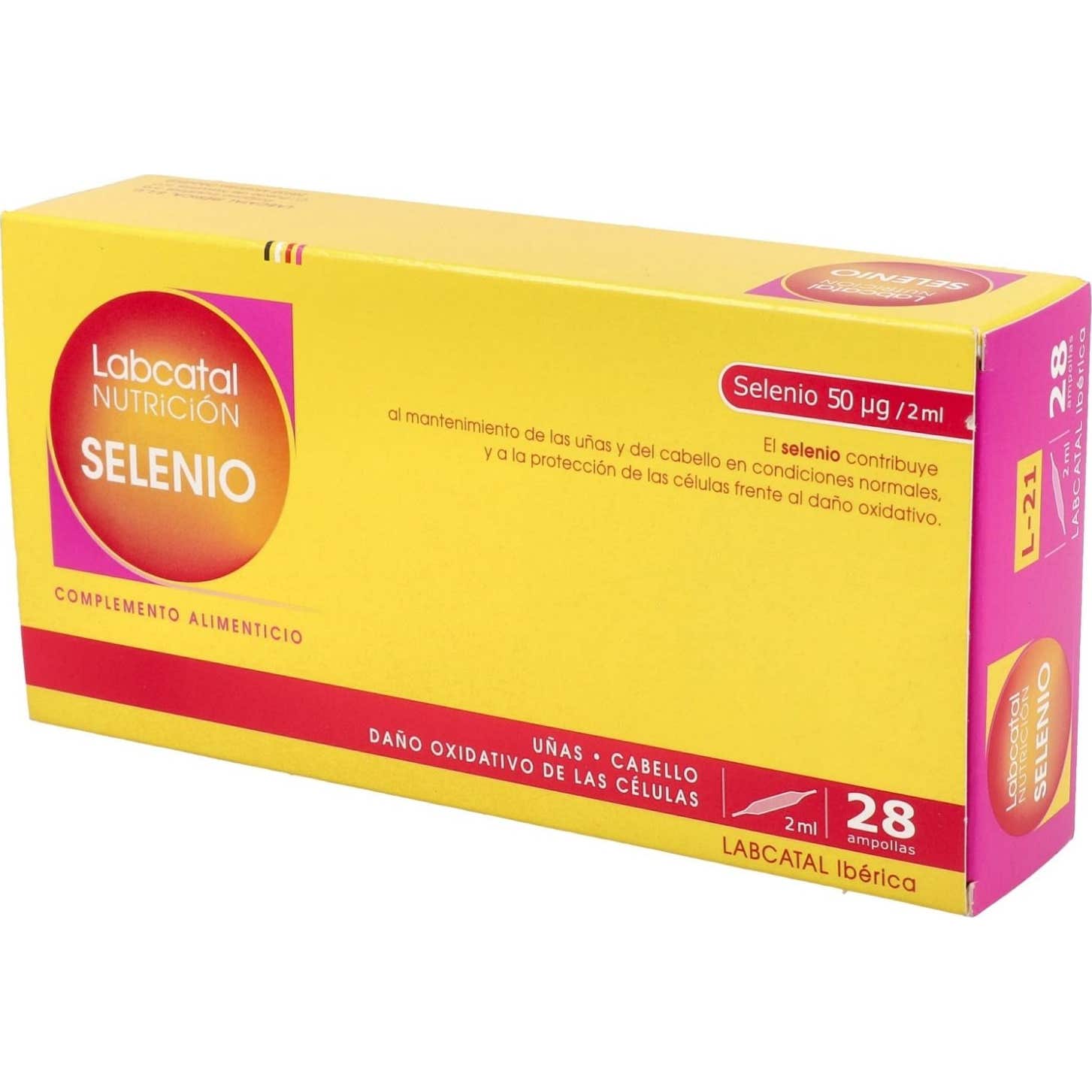 Labcatal 21 Selenio 28 Ampollas