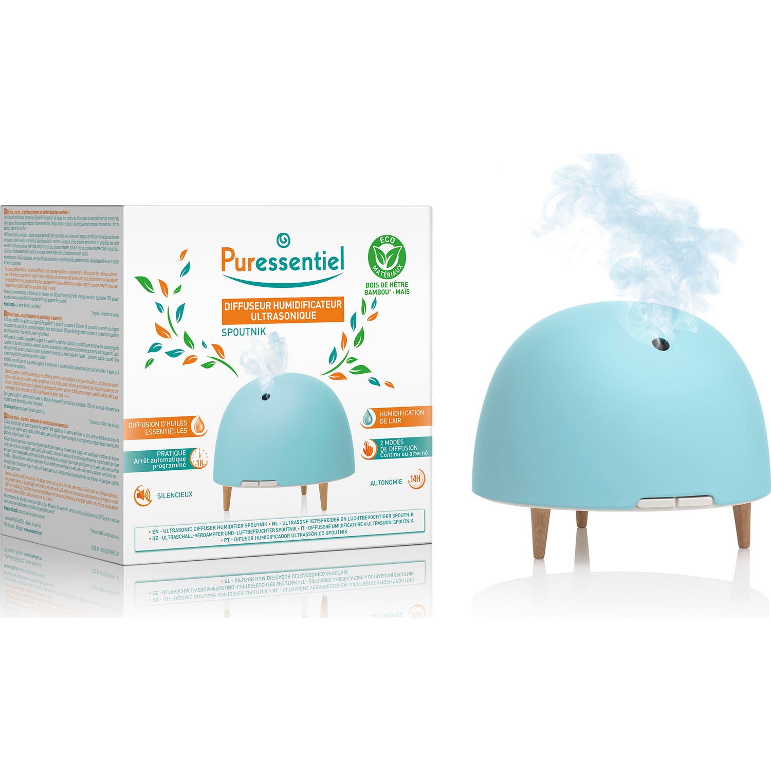 Puressentiel Difusor humidificador ultrasónico 1 unidad
