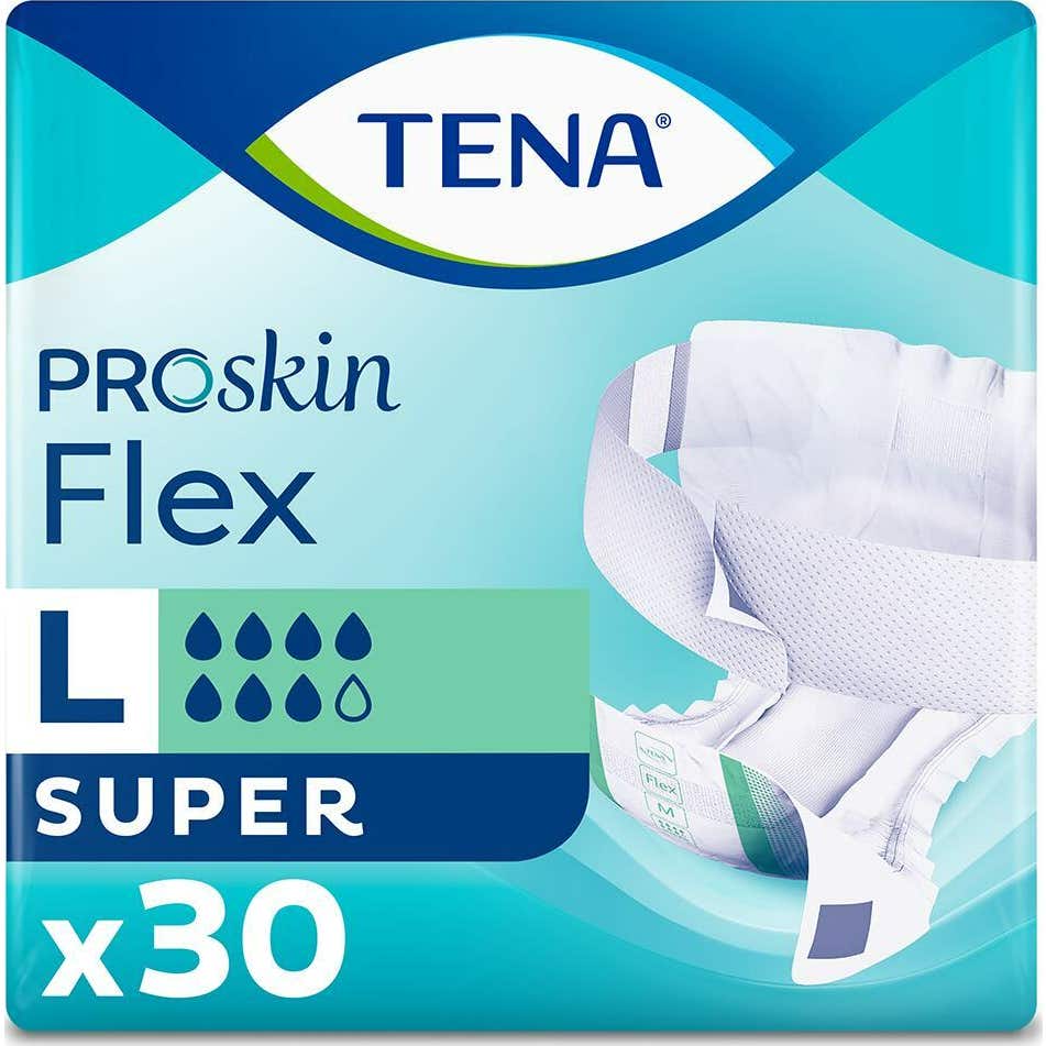 Tena ProSkin Flex Pañales Incontinencia Super L 30uds