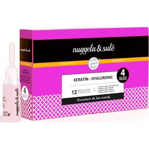 Nuggela & Sulé Ampollas Keratina-Hialurónico 4x10ml