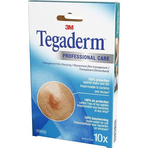 Tegaderm Bandejas Adh 6 cmx7 cm 10 T