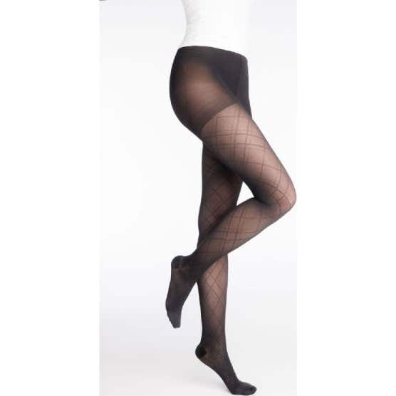Sigvaris Style Carreau 2 Pantimedia Negro Talla L Large 1 ud