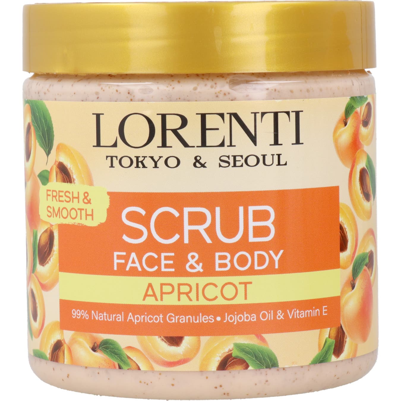 Lorenti Scrub Face & Body Apricot 500ml