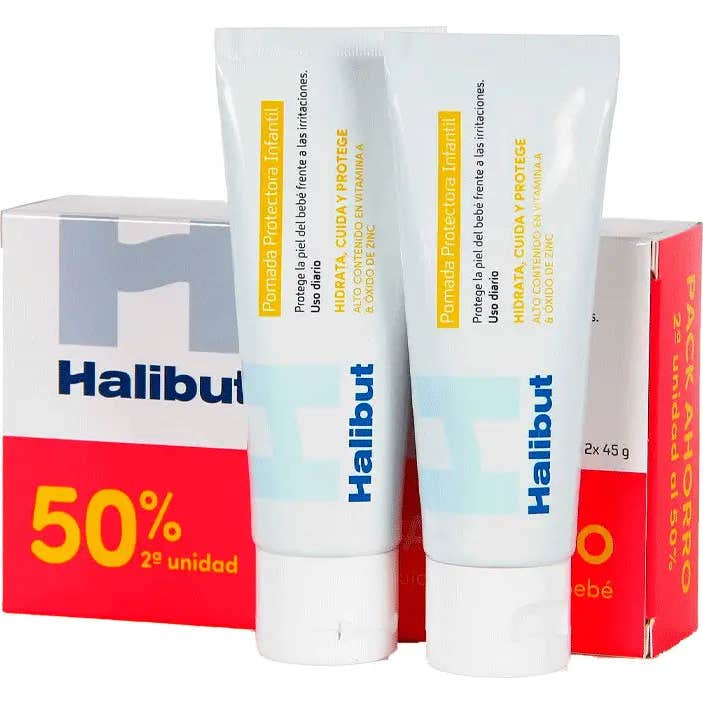 Halibut Pomada Protectora Infantil 2x45 g