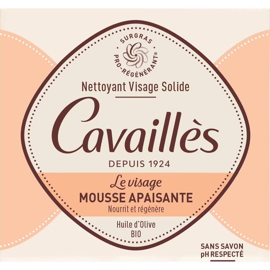 Rogé Cavaillès Jabón Facial Espuma Calmante Aceite Oliva 70g