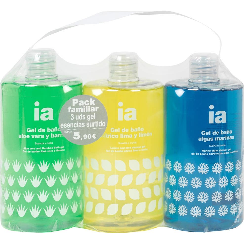 Interapothek Gel Esencias Surtido 3x750ml