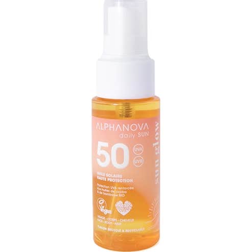 Alphanova Daily Sun glow Aceite Solar Spf50 50 ml