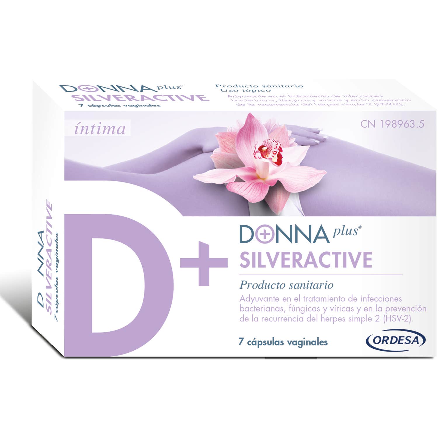 DonnaPlus+ Silveractive Vaginal 7caps