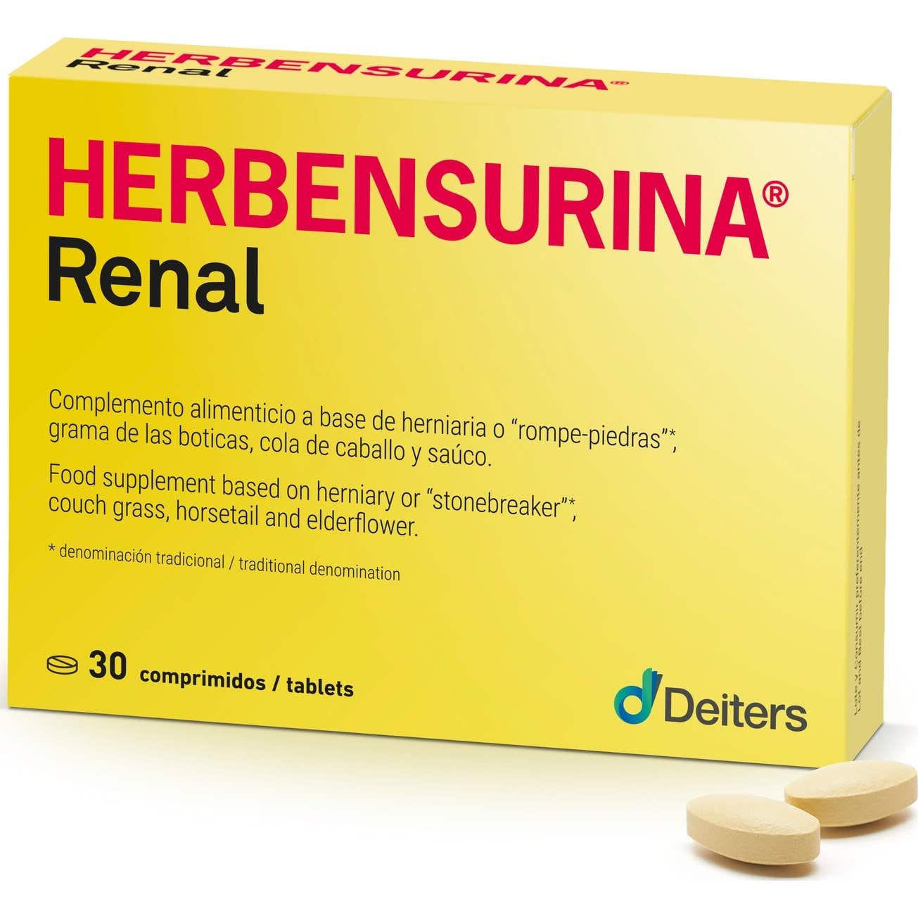 Deiters Herbensurina 30 Comprimidos - Imagen 2