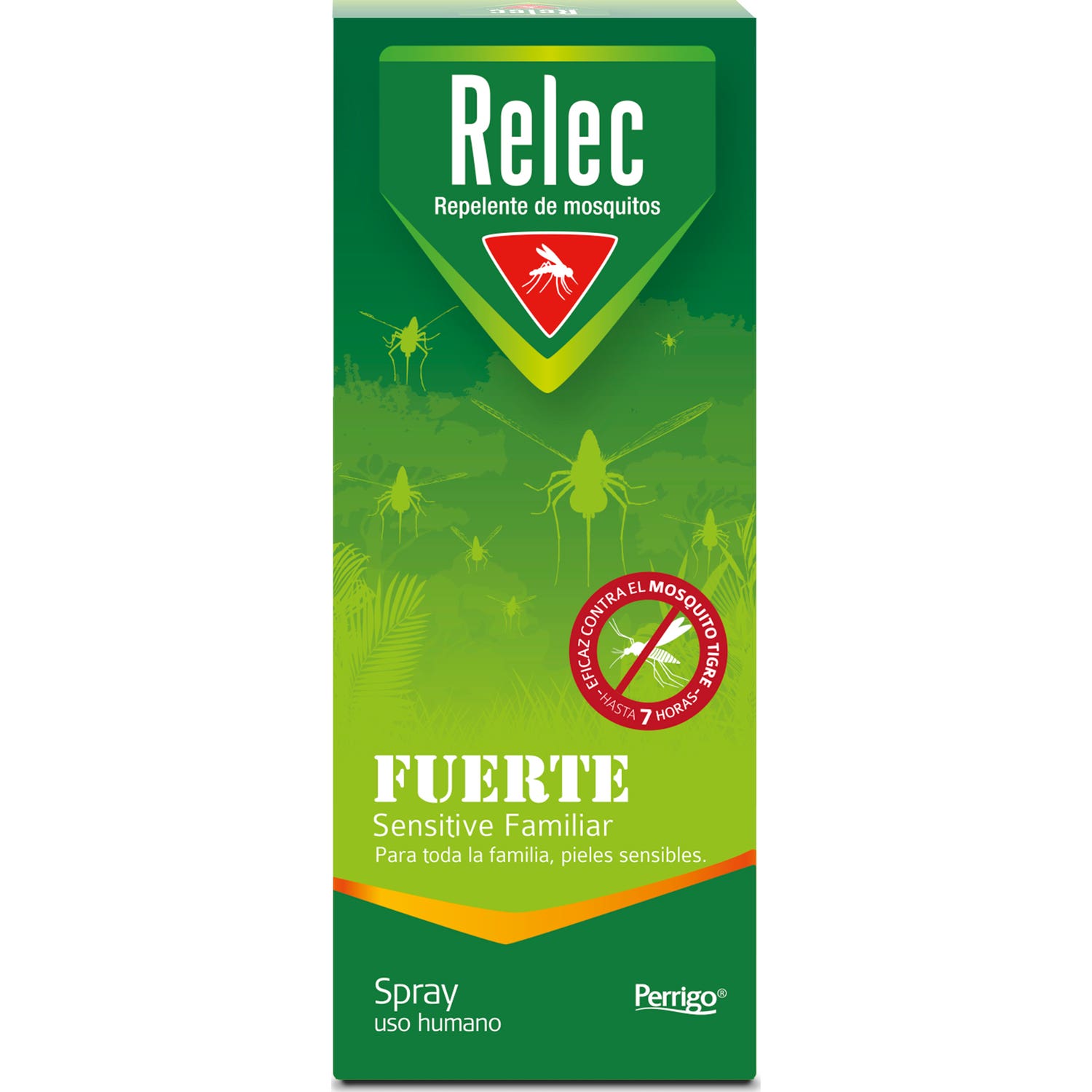 Relec Repelente de Mosquitos Fuerte Sensitive Familiar Spray 75ml