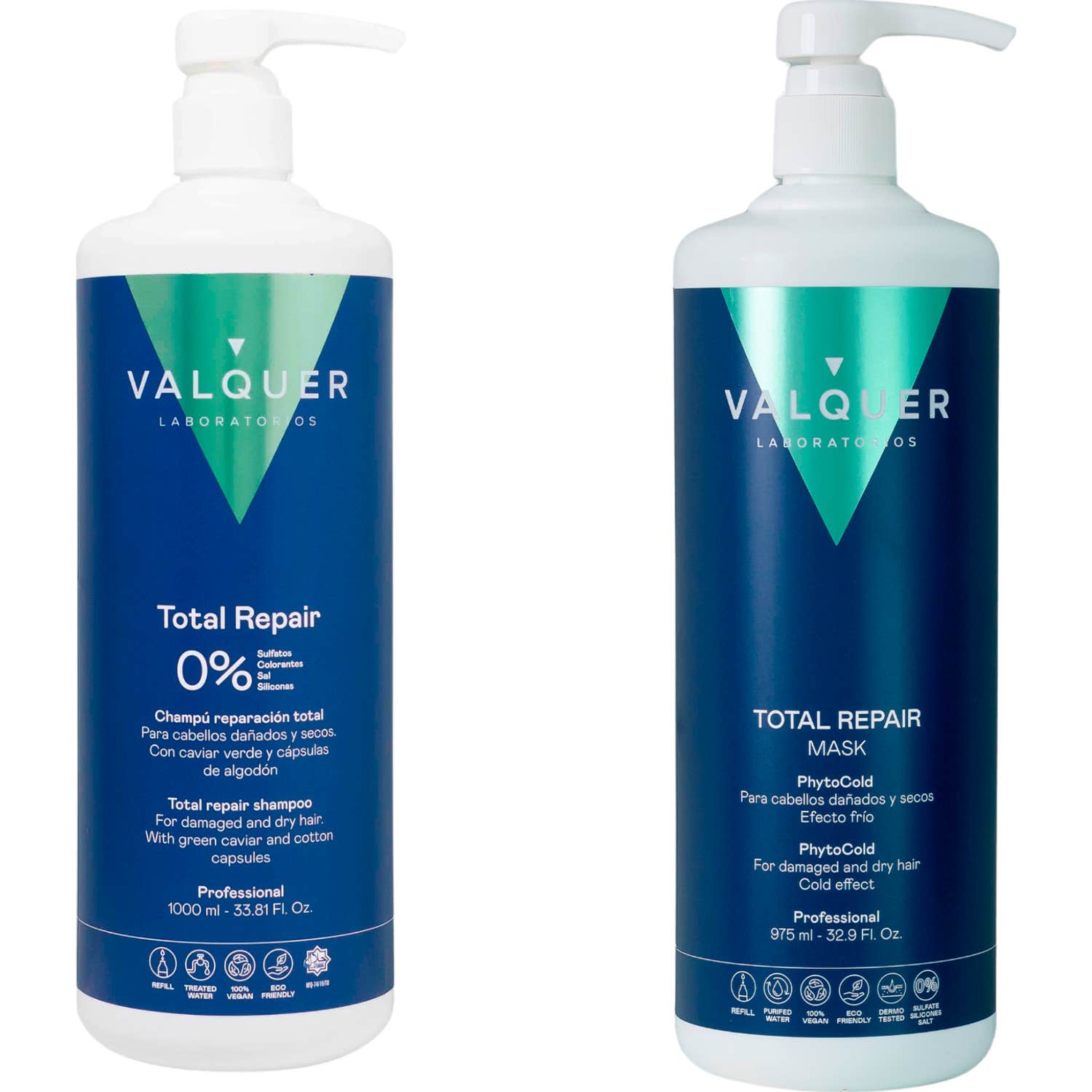 Valquer Pack Reparación Total Champú + Mascarilla