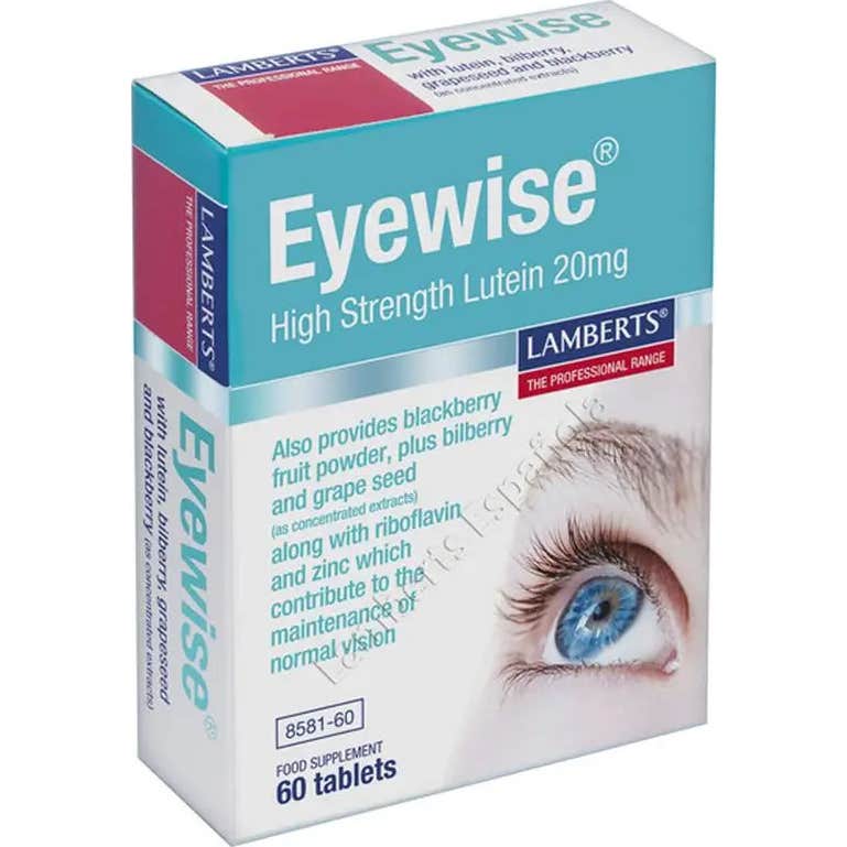 Lamberts Amarillo Eyewise 60 Tabletas